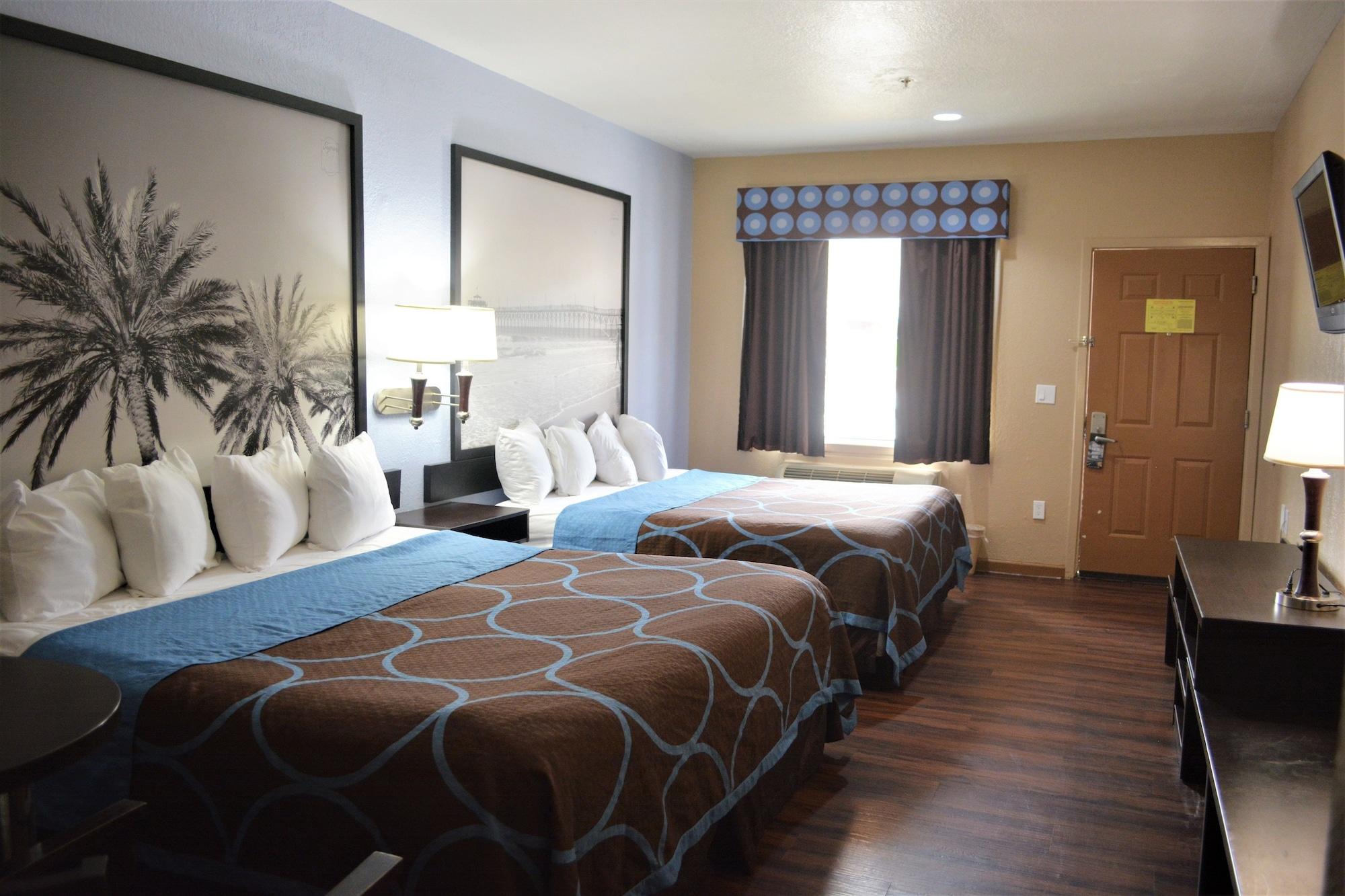 Super 8 By Wyndham Galveston Hotell Exteriör bild