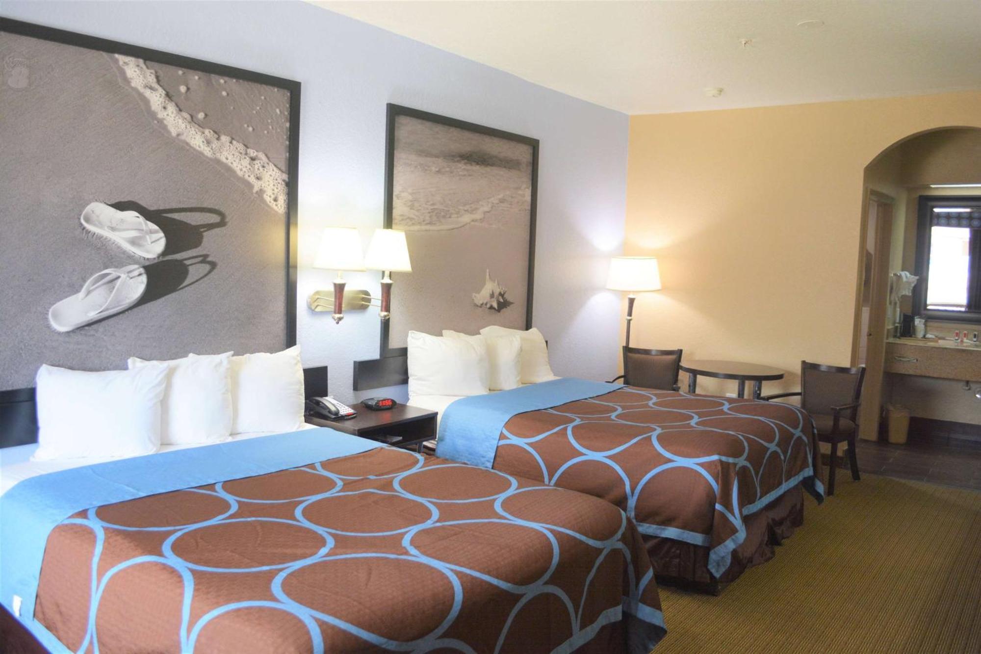 Super 8 By Wyndham Galveston Hotell Exteriör bild